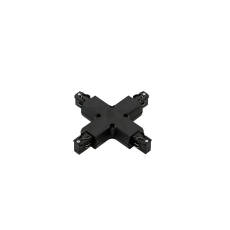 Italux łącznik krzyżowy czarny 4 phase track - cross joint - black TR-PLUS-JOINT-BL
