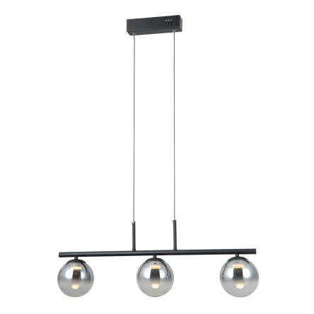 Italux Velada PND-34381-3-BK lampa wisząca czarna LED 3x5W 3000K 71 cm