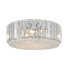 Zuma Line C0360-05B-F4AC PRINCE plafon lampa sufitowa kryształ chrom 5xG9 42W 46cm