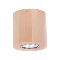 Spot Light 2066160 Wooddream Round plafon lampa sufitowa 1xGU10 Max. 6 W Brzoza 10cm