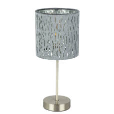 Globo TAROK 15265T lampa stołowa srebrny 1xE14 40W 15cm
