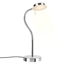Italux lampa stołowa Sergio 14131008L chrom flex LED 4,5W 3000K 46,5cm