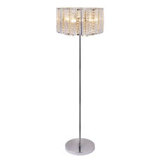 Globo WALLA 15091S lampa podłogowa chrom srebna 4xE14 40W 40cm